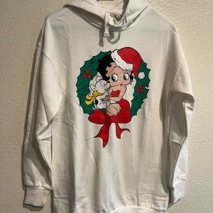 Betty boop holiday‎ hoodie